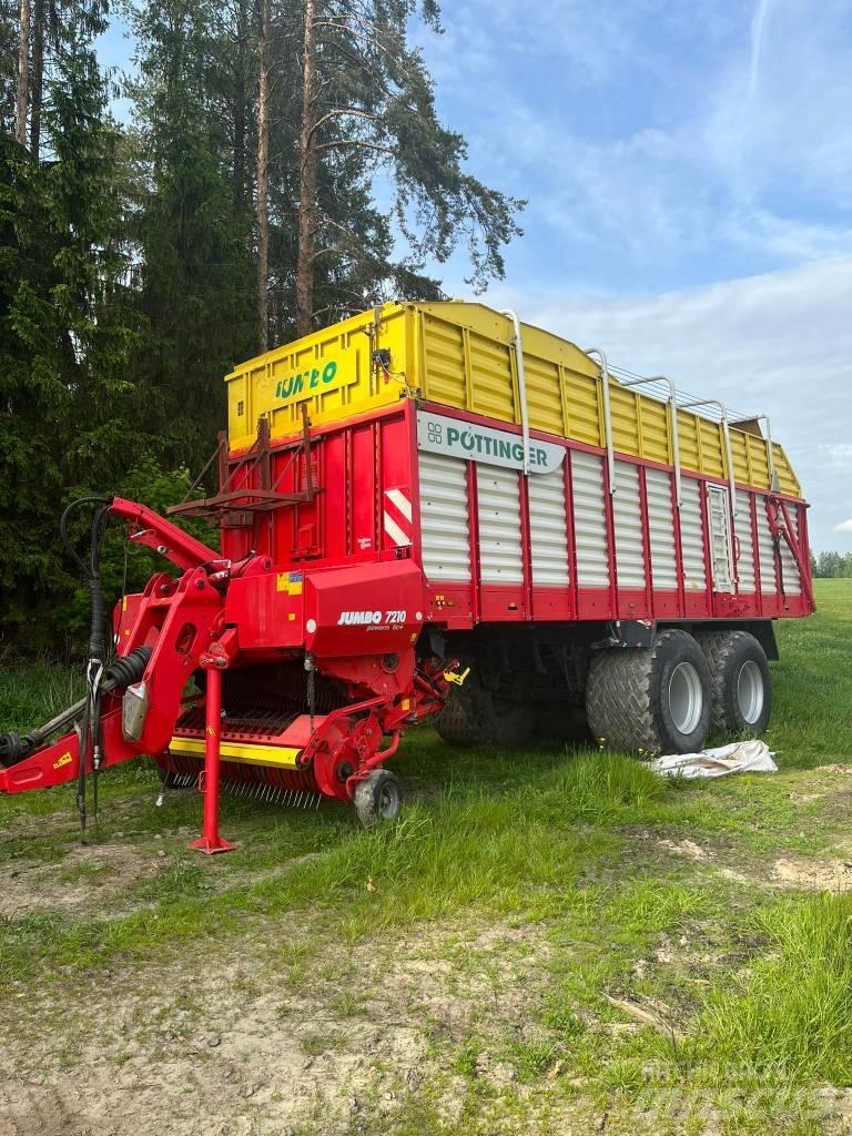 Pöttinger Jumbo 7210 セルフローディングトレーラー