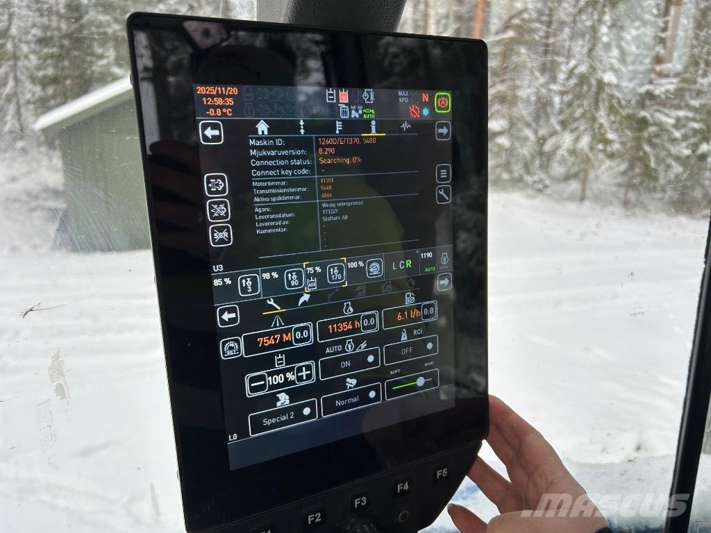 Huddig 1260 D City バックホーローダー