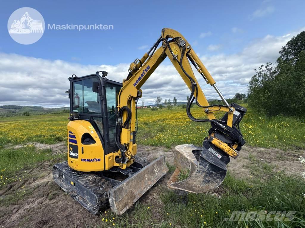 Komatsu PC 26 MR ミニ油圧ショベル 7t以下（ミニユンボ・ミニディガー）