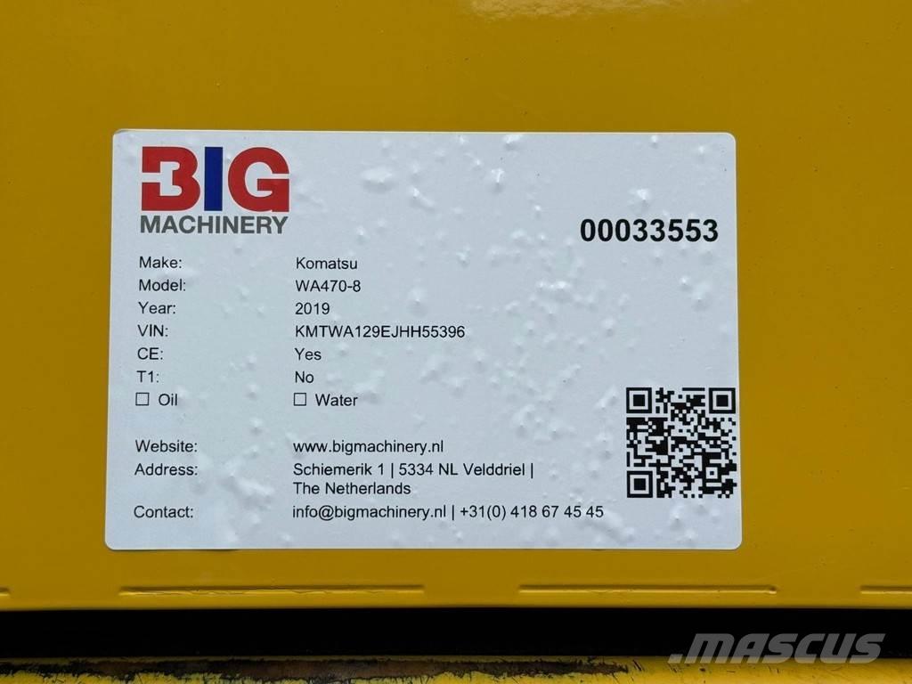 Komatsu WA470-8 ホイールローダー・タイヤショベル