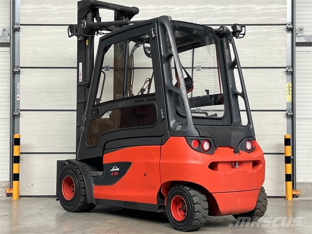 Linde E35L-01 バッテリーフォークリフト