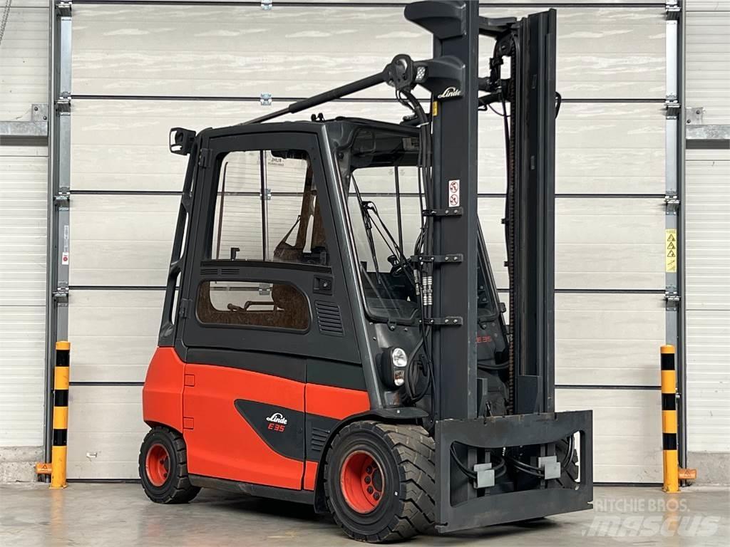 Linde E35L-01 バッテリーフォークリフト