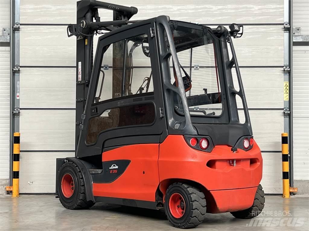 Linde E35L-01 バッテリーフォークリフト