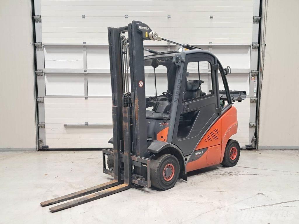 Linde H25T-02 LPGフォークリフト