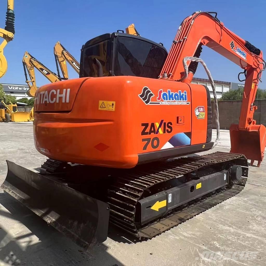 Hitachi ZX 70-5 中型油圧ショベル 7ｔ-12ｔ（ユンボ・パワーショベル・バックホー）