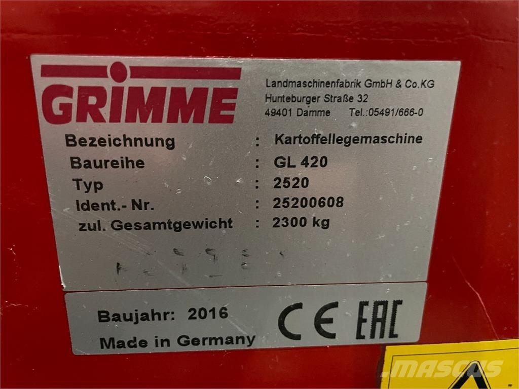 Grimme GL 420 農業機械 -　その他