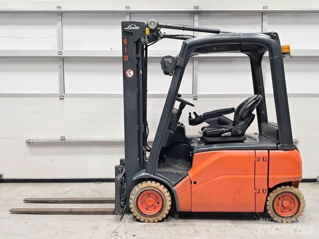 Linde E16P-01 バッテリーフォークリフト