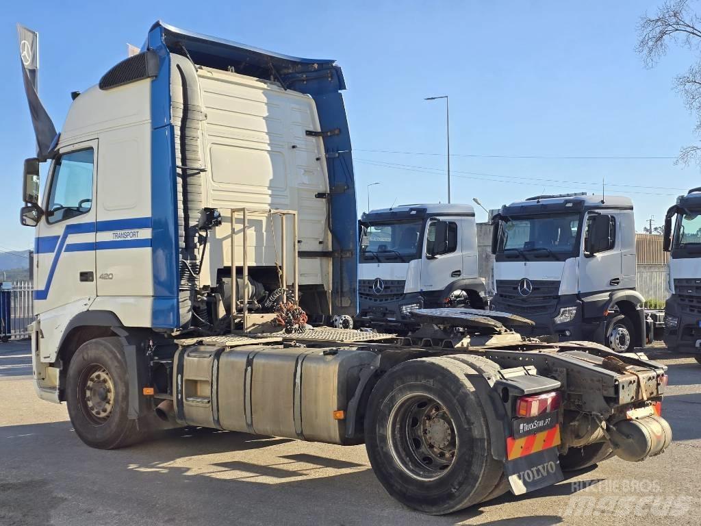 Volvo FH 13 420 中古トラクターヘッド | トレーラーヘッド