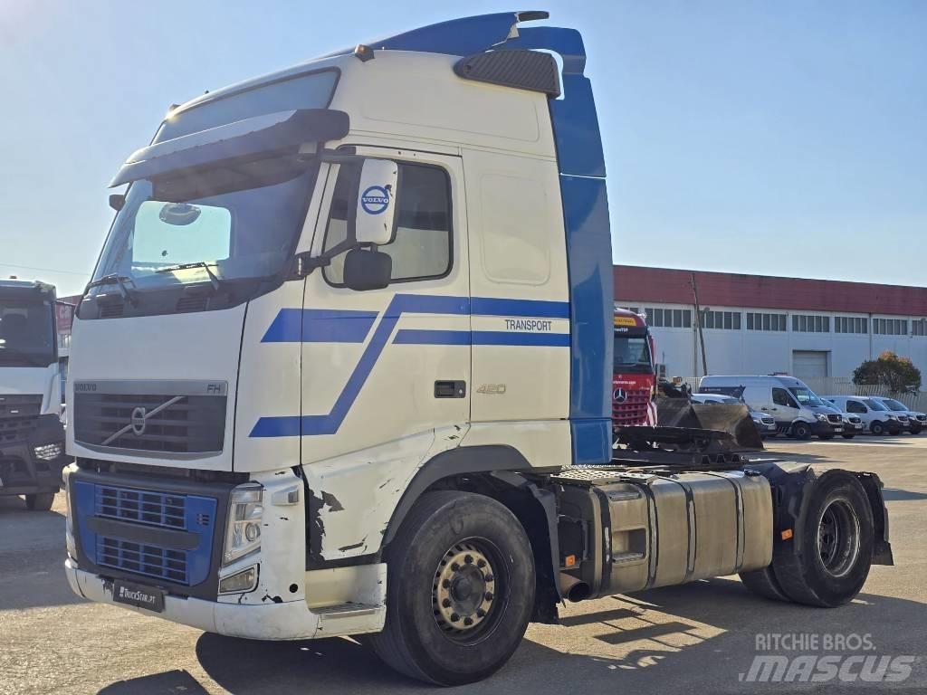 Volvo FH 13 420 中古トラクターヘッド | トレーラーヘッド