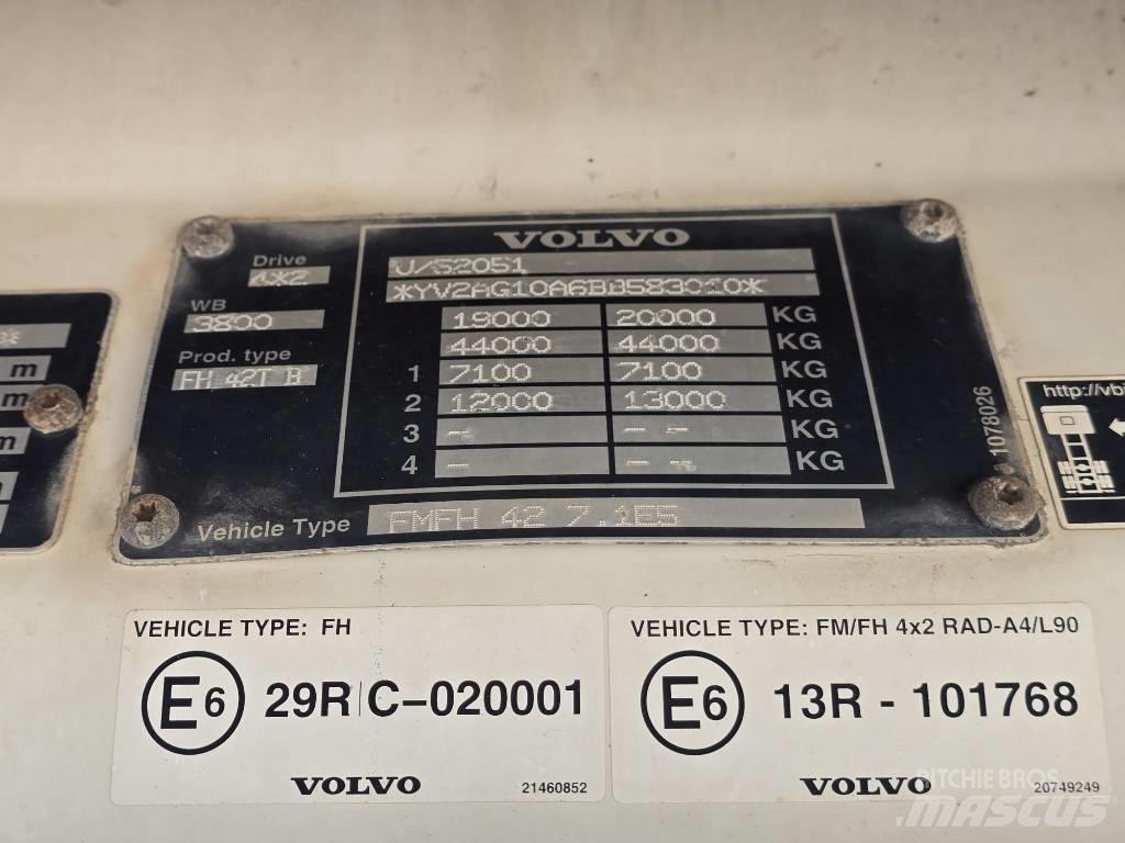 Volvo FH 13 420 中古トラクターヘッド | トレーラーヘッド