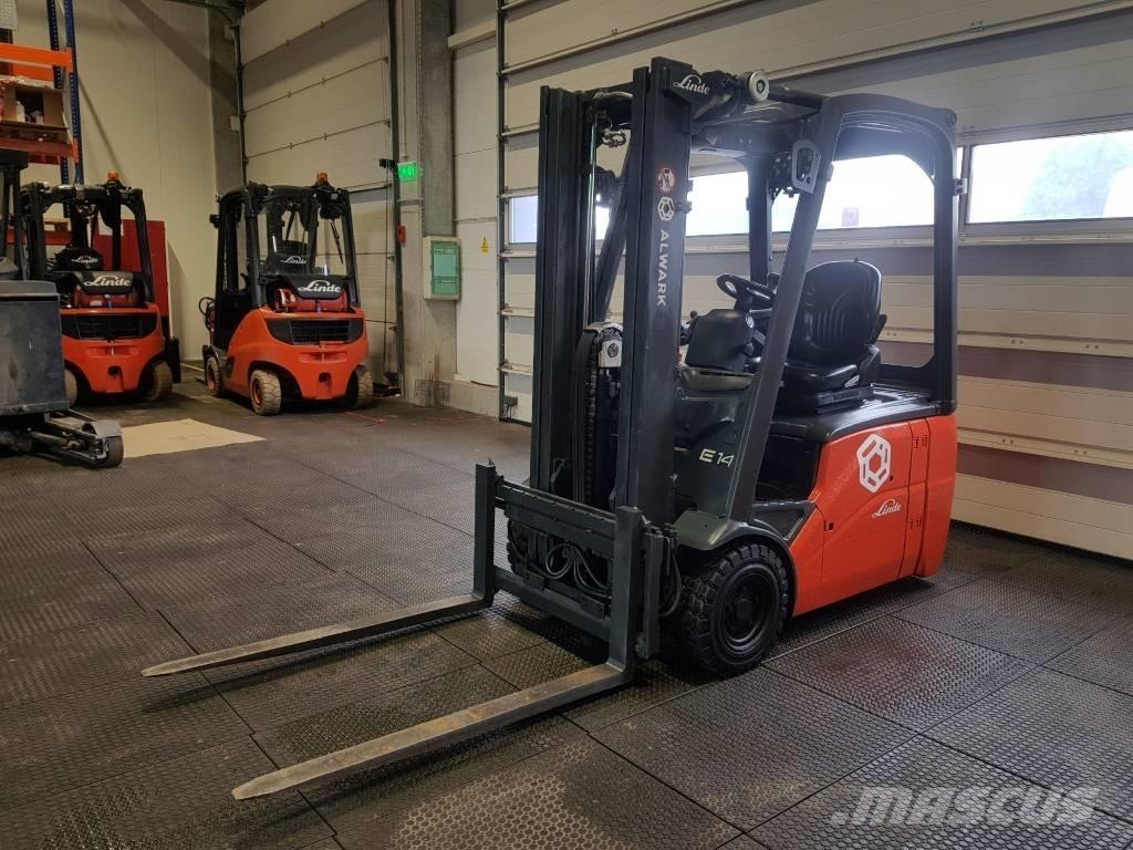 Linde E14 バッテリーフォークリフト