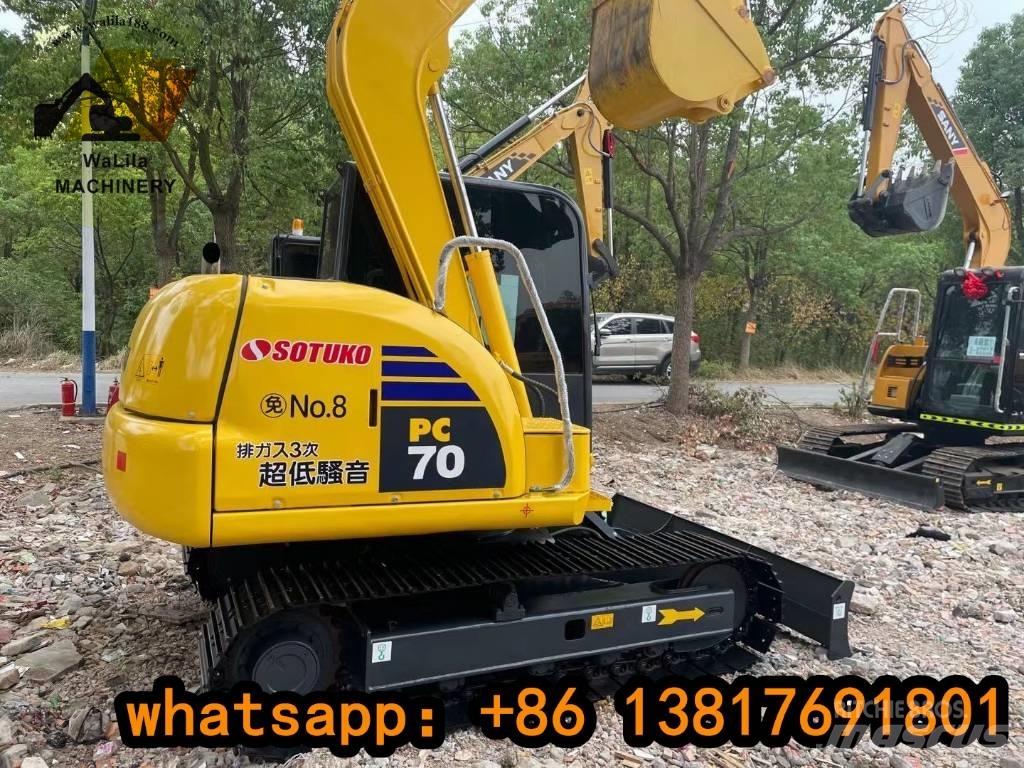 Komatsu PC 70-8 ミニ油圧ショベル 7t以下（ミニユンボ・ミニディガー）