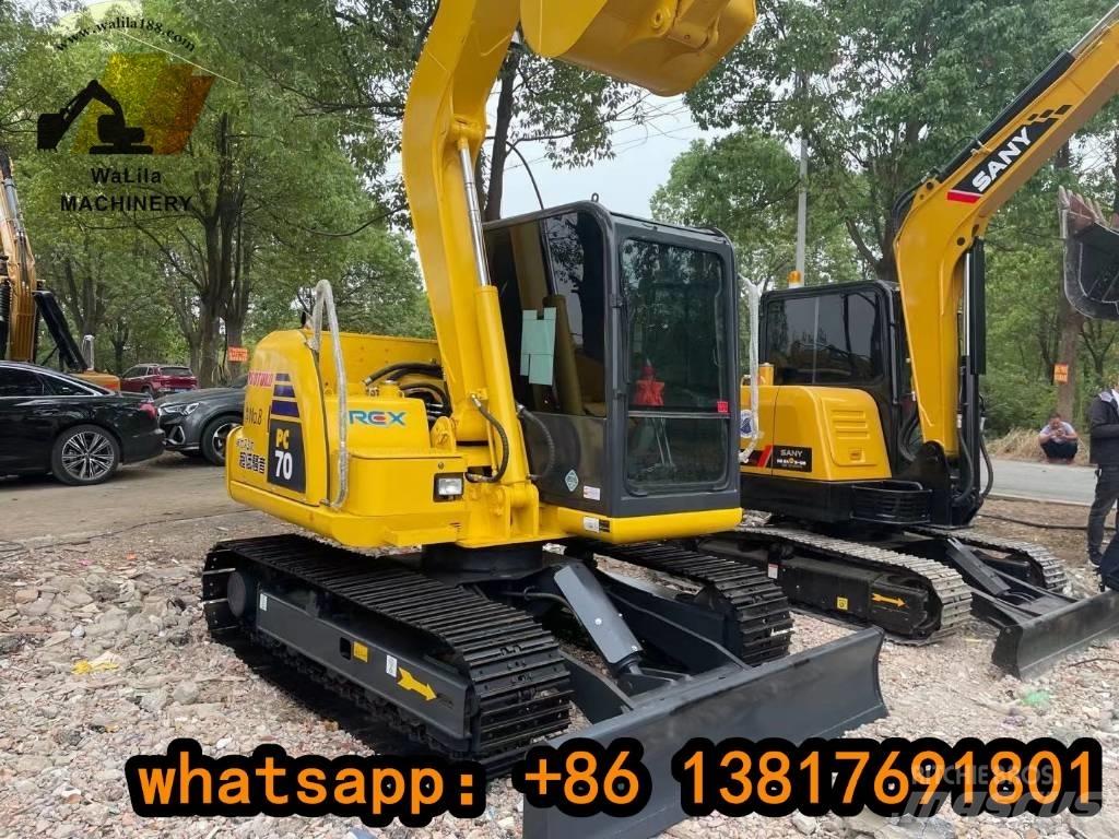 Komatsu PC 70-8 ミニ油圧ショベル 7t以下（ミニユンボ・ミニディガー）
