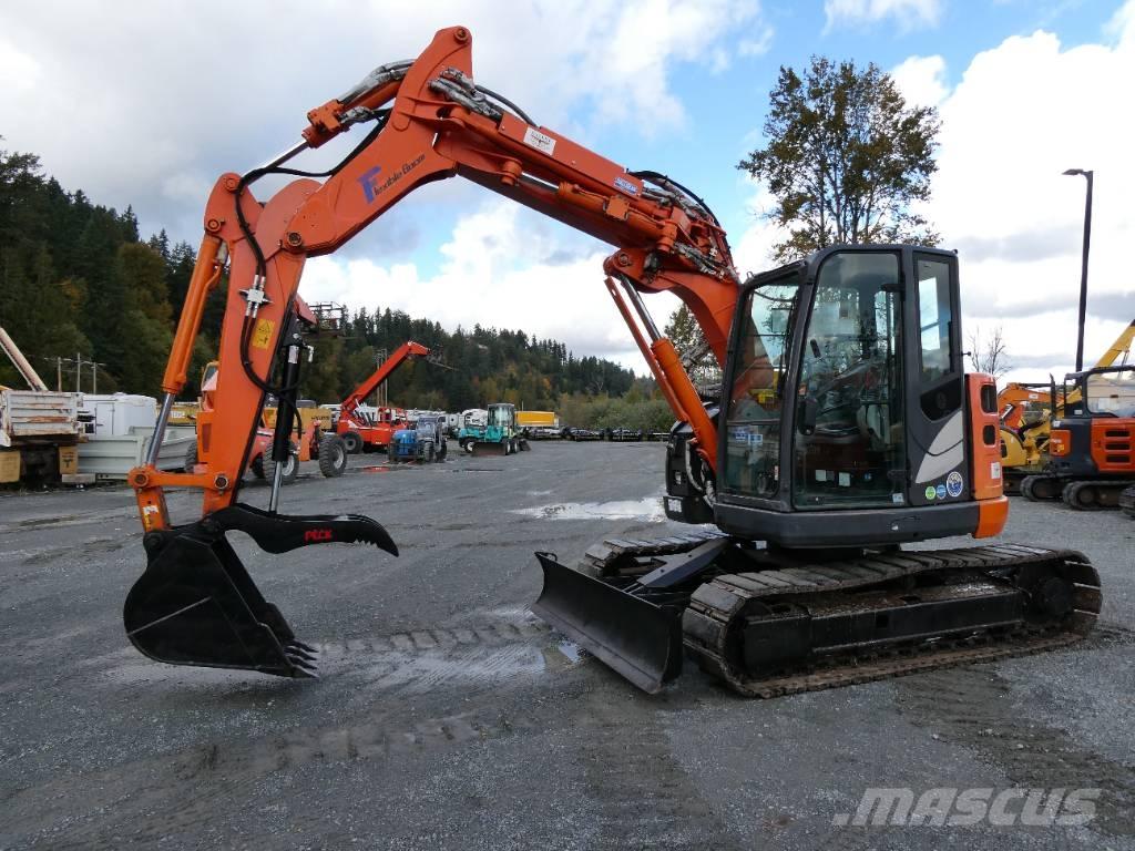 Hitachi ZX 75 US-5 大型油圧ショベル12t以上（パワーショベル・ユンボ）