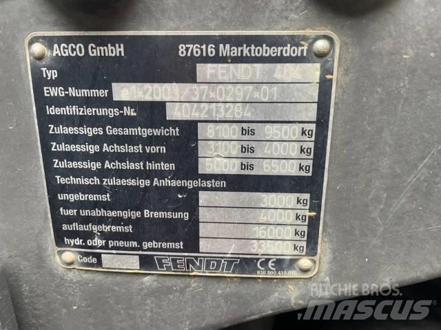 Fendt 415 Vario TMS トラクター