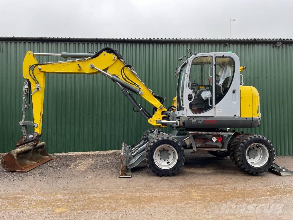 Wacker Neuson EW 100 ホイール式油圧ショベル（パワーショベル・ユンボ・バックホー）