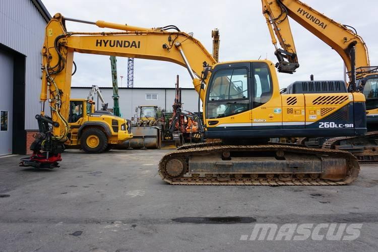 Hyundai R260LC-9A 大型油圧ショベル12t以上（パワーショベル・ユンボ）