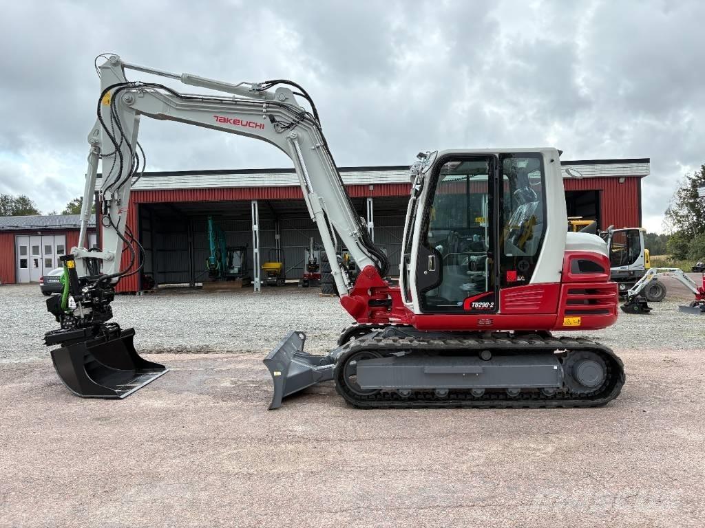 Takeuchi TB290-2 中型油圧ショベル 7ｔ-12ｔ（ユンボ・パワーショベル・バックホー）