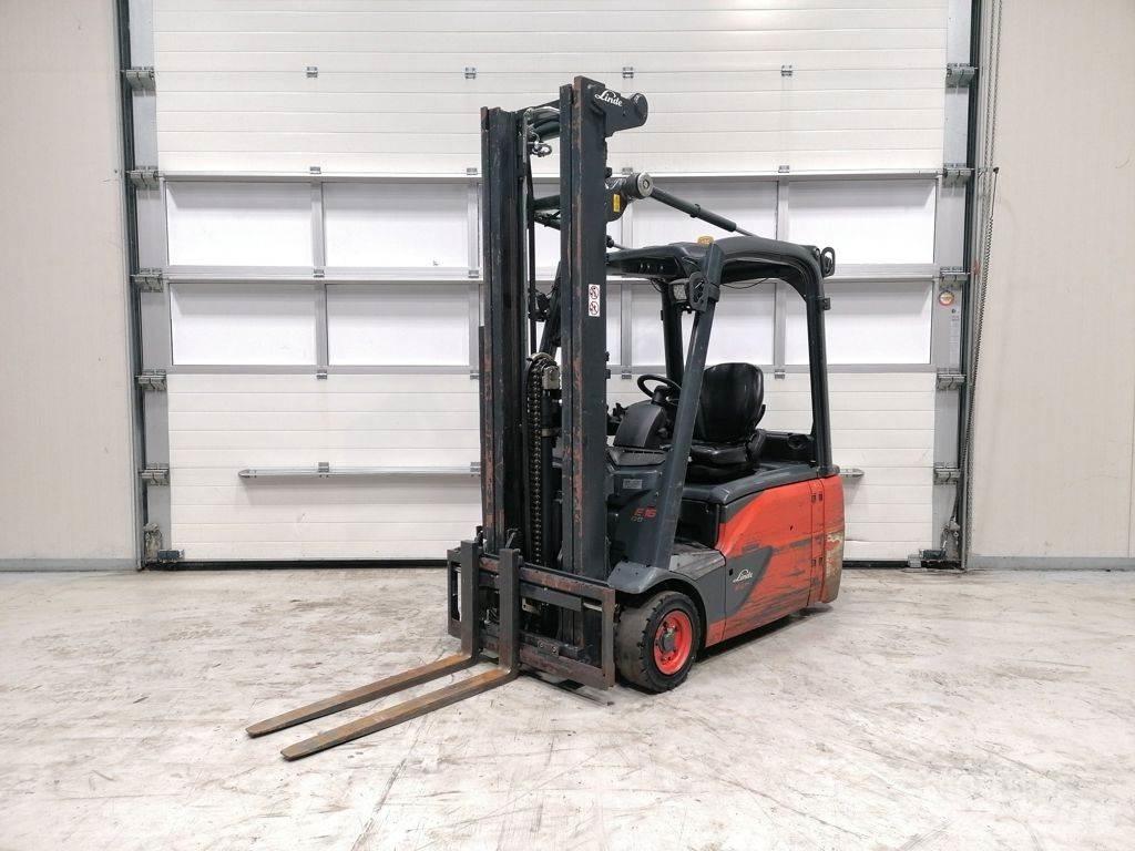 Linde E16L-02 バッテリーフォークリフト