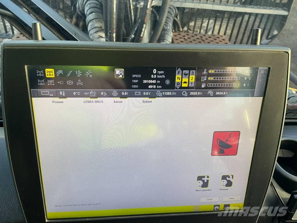 Ponsse Wisent 8W フォワーダー