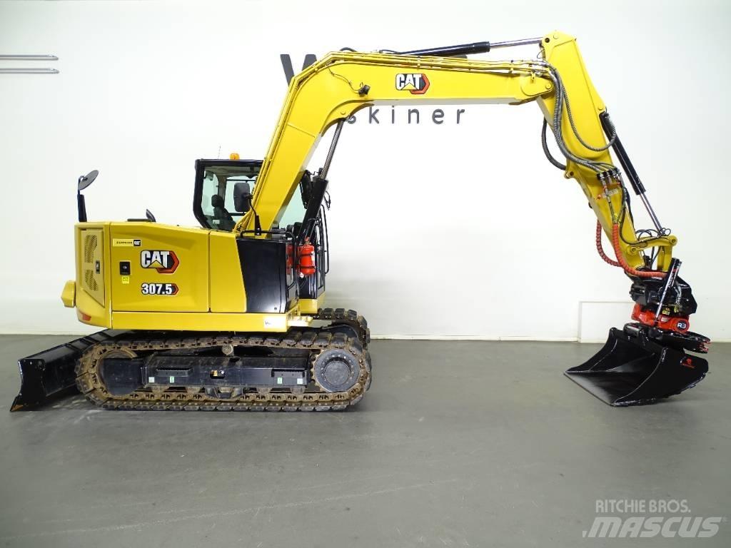 CAT 307.5 中型油圧ショベル 7ｔ-12ｔ（ユンボ・パワーショベル・バックホー）