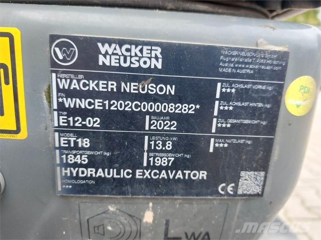 Wacker Neuson ET18 大型油圧ショベル12t以上（パワーショベル・ユンボ）