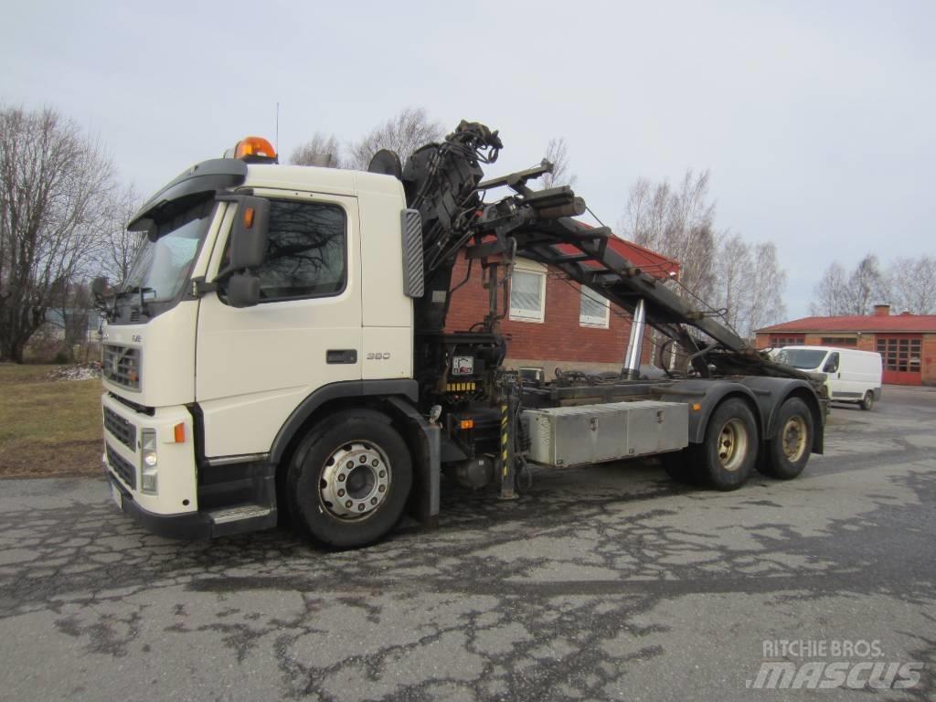 Volvo FM 12  6x2 4600 ケーブルリフト着脱式トラック