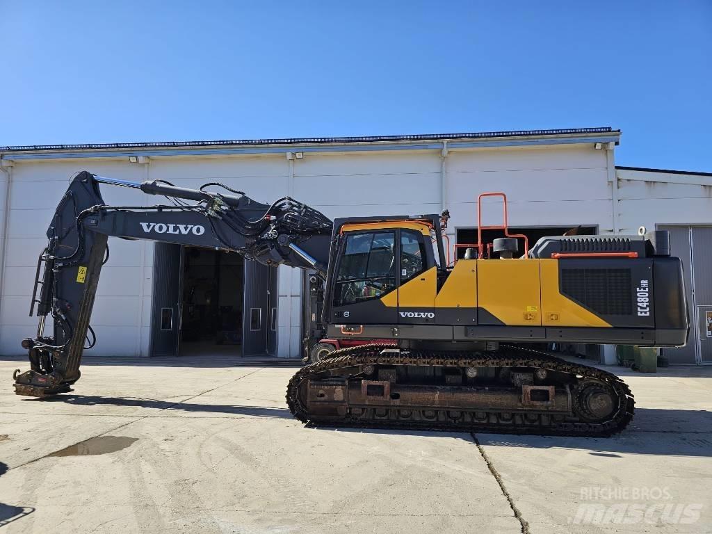 Volvo EC480EHR 解体油圧ショベル