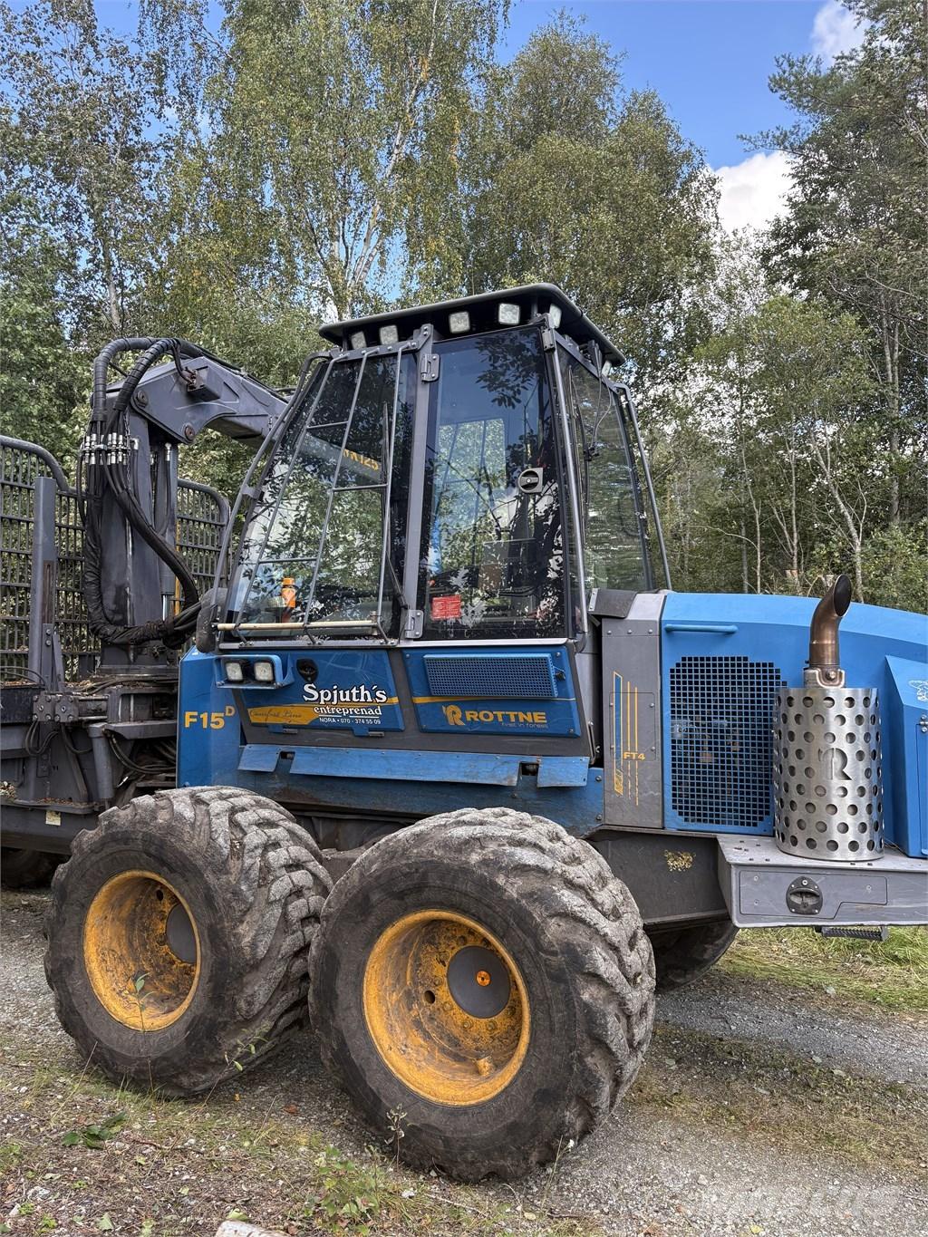 Rottne F15D フォワーダー