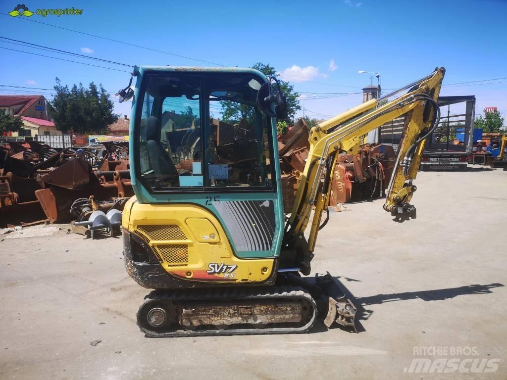 Yanmar SV 17 EX ミニ油圧ショベル 7t以下（ミニユンボ・ミニディガー）