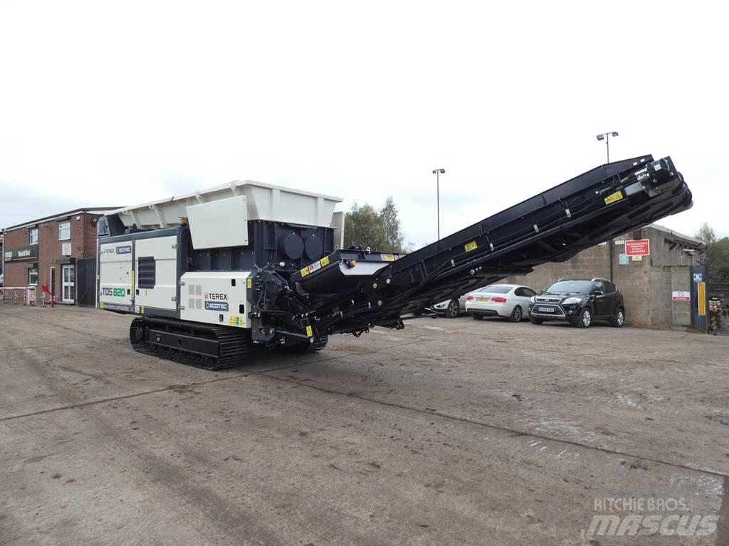 Terex Ecotec TDS 820 廃棄物シュレッダー