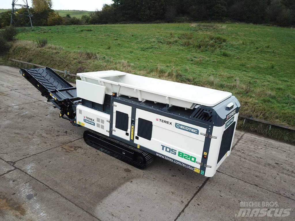 Terex Ecotec TDS 820 廃棄物シュレッダー