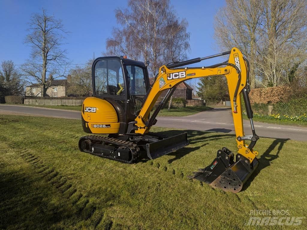JCB 8026 CTS ミニ油圧ショベル 7t以下（ミニユンボ・ミニディガー）