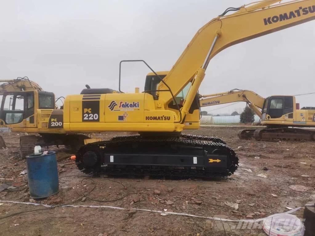 Komatsu pc220-7 大型油圧ショベル12t以上（パワーショベル・ユンボ）