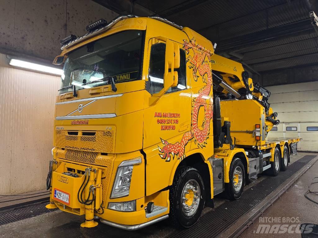 Volvo FH 540 クレーントラック、ユニック車