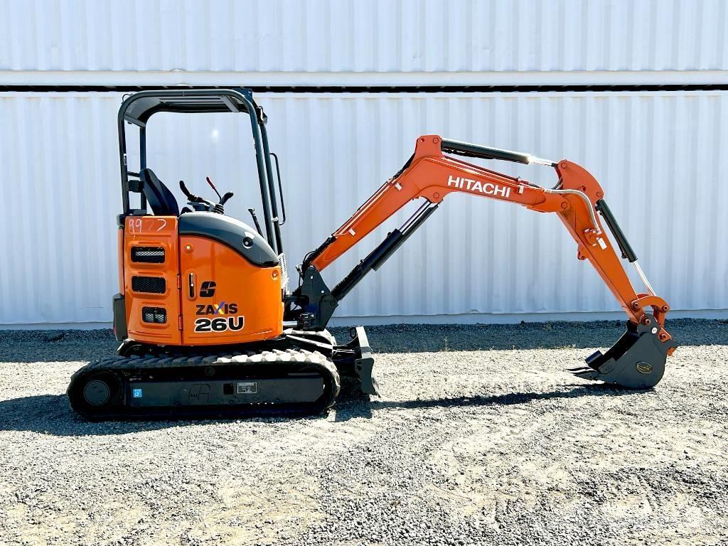 Hitachi ZX26U-5N ミニ油圧ショベル 7t以下（ミニユンボ・ミニディガー）