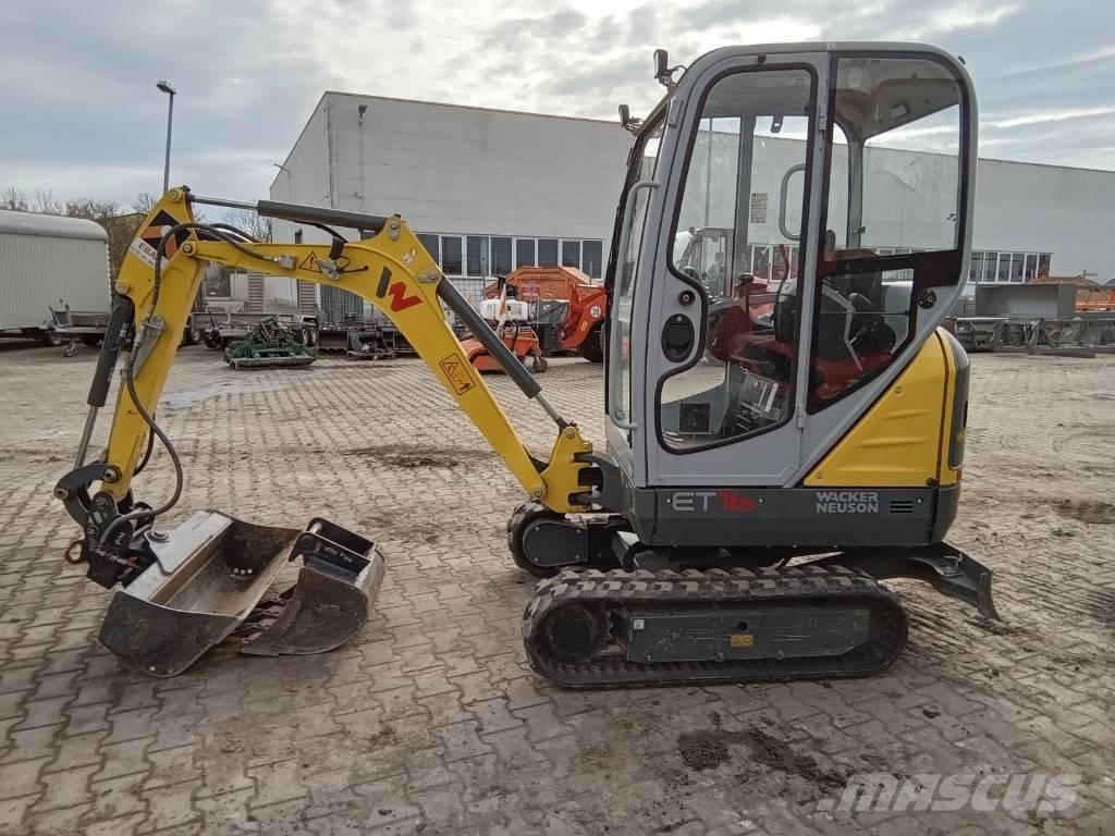 Wacker Neuson ET 16 ミニ油圧ショベル 7t以下（ミニユンボ・ミニディガー）