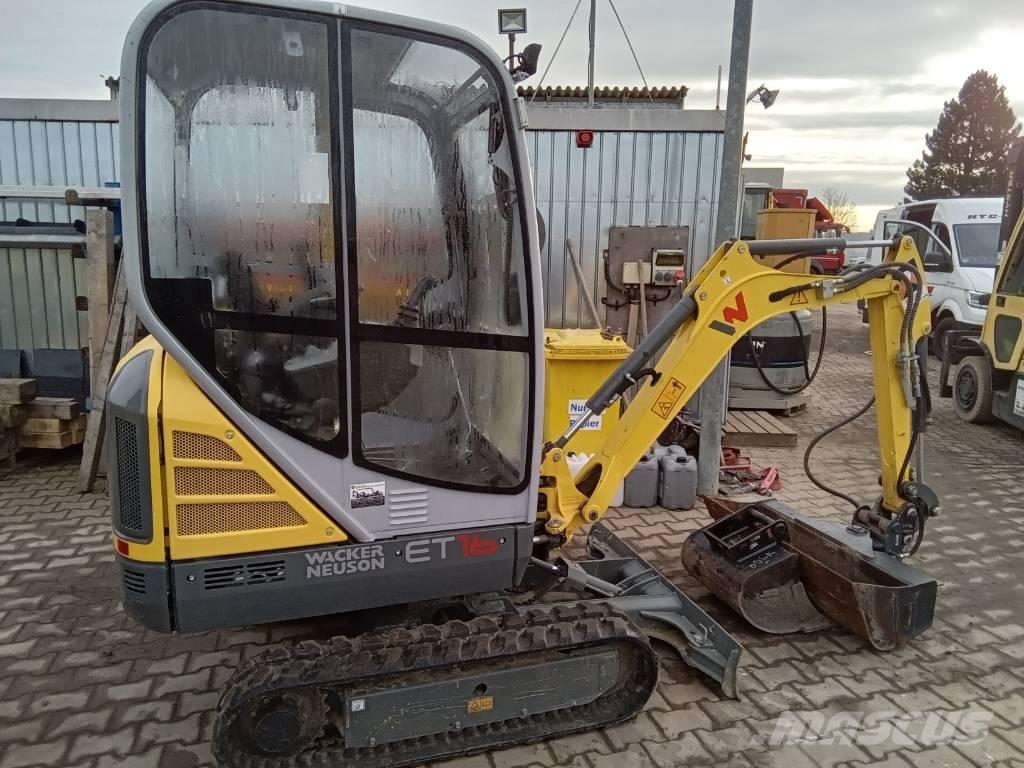 Wacker Neuson ET 16 ミニ油圧ショベル 7t以下（ミニユンボ・ミニディガー）