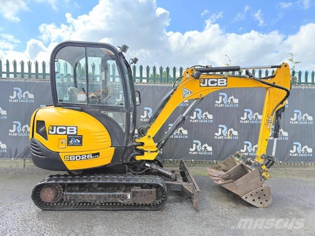 JCB 8026 CTS ミニ油圧ショベル 7t以下（ミニユンボ・ミニディガー）