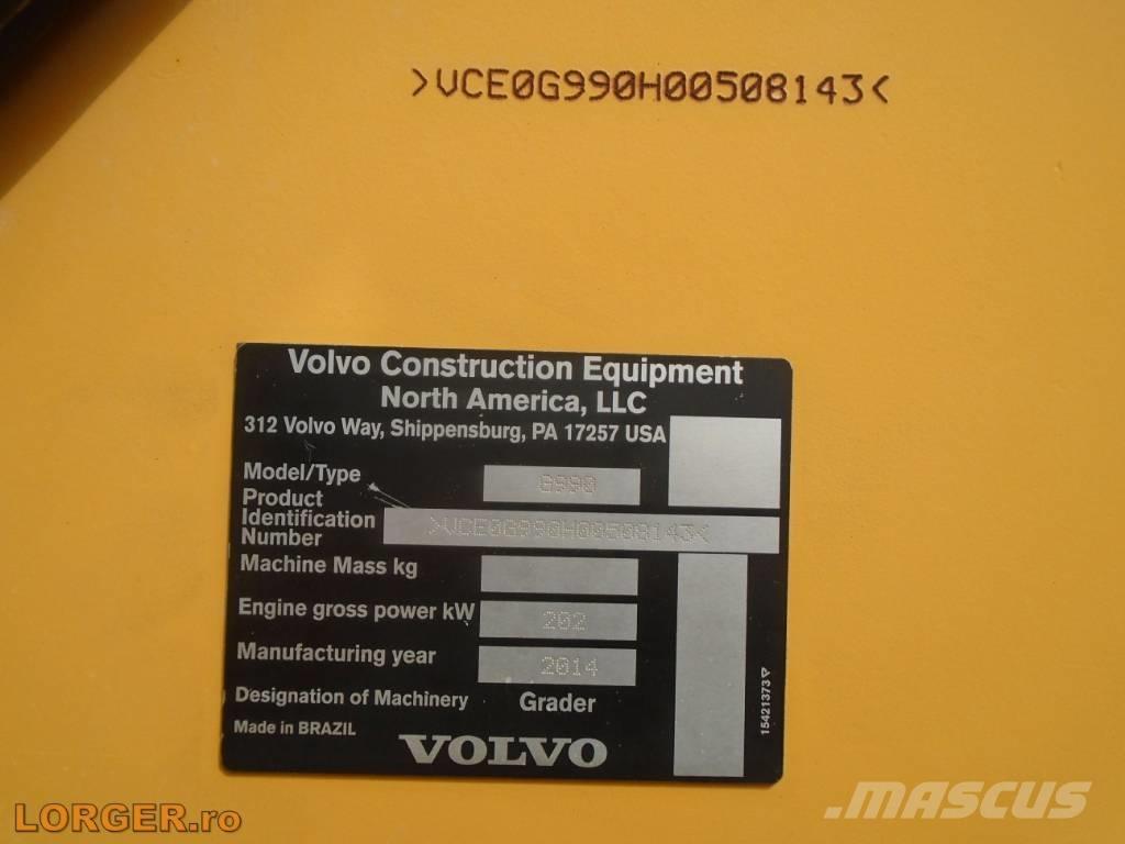 Volvo G 990 モーターグレーダー