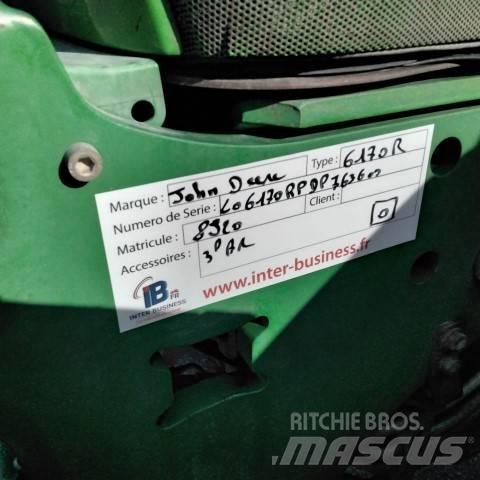 John Deere 6170 R トラクター