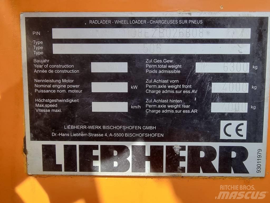 Liebherr L 506 ホイールローダー・タイヤショベル