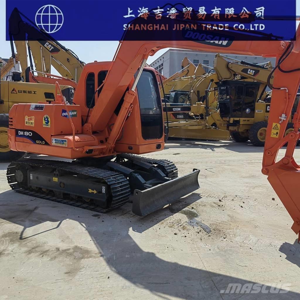 Doosan DH 80 中型油圧ショベル 7ｔ-12ｔ（ユンボ・パワーショベル・バックホー）