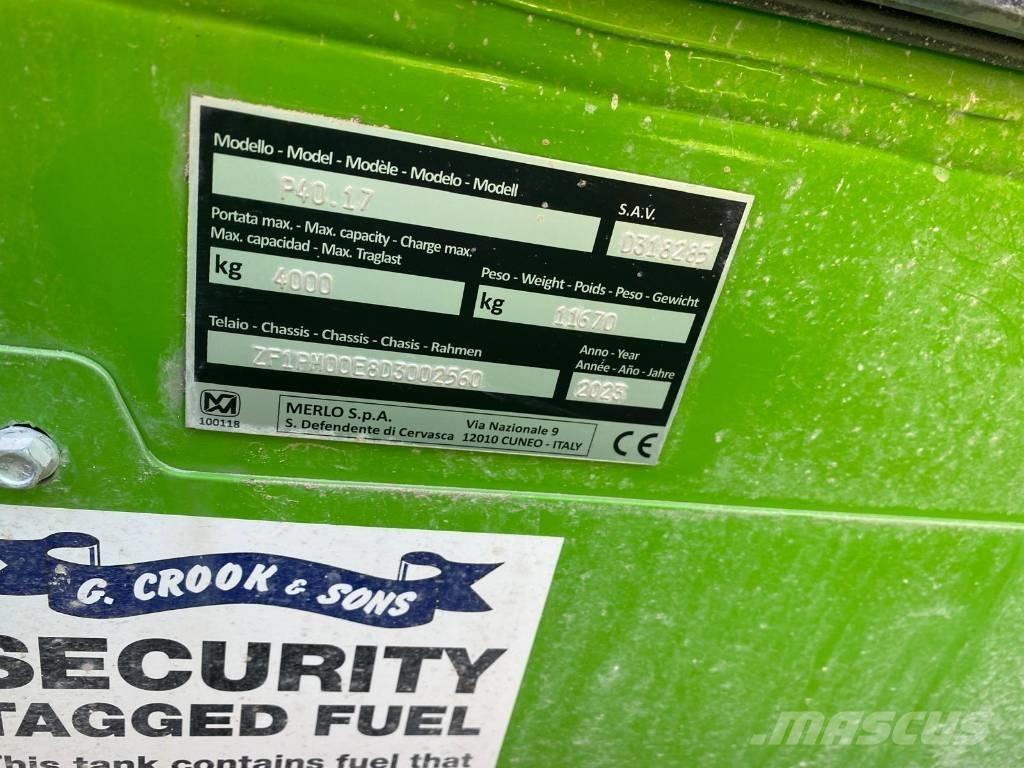 Merlo P 38.13 テレスコーピックハンドラー