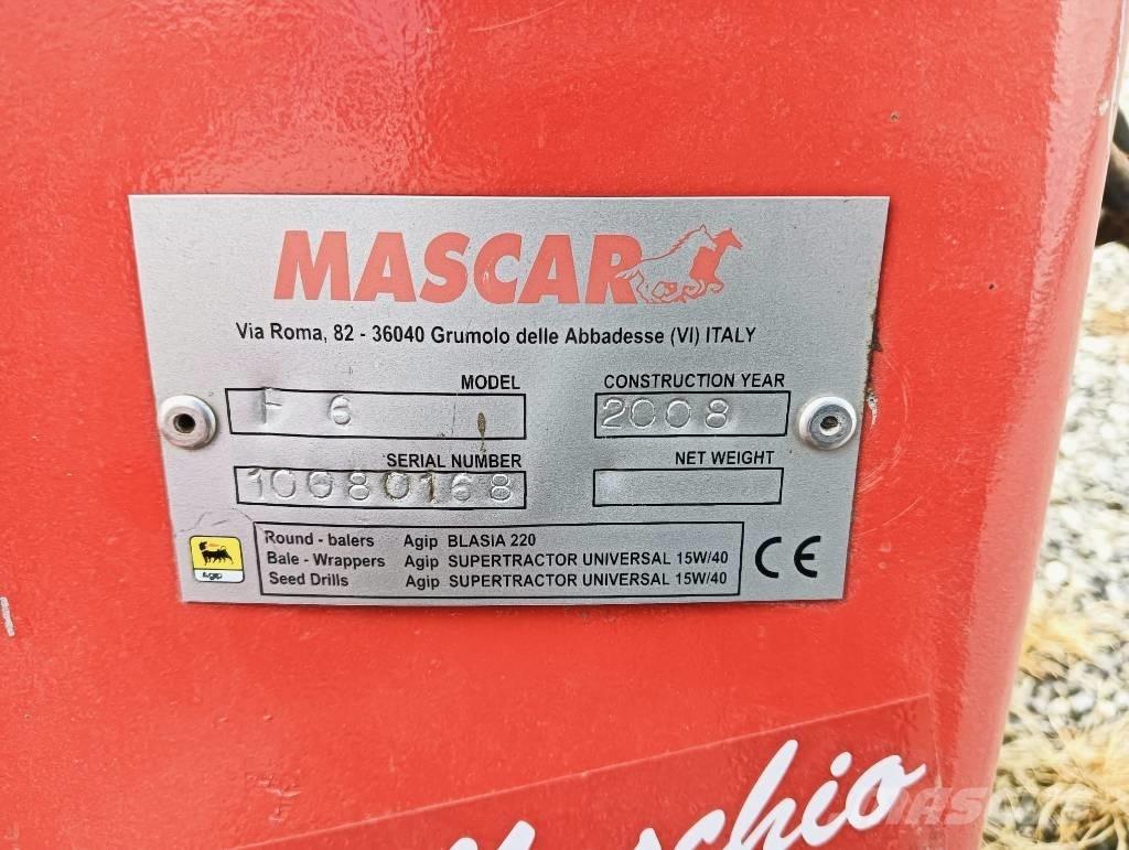 Mascar 6 FILE 種蒔き機械