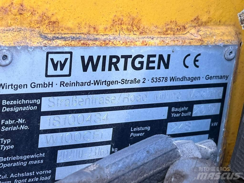 Wirtgen W100CFI アスファルトコールドミリングマシーン