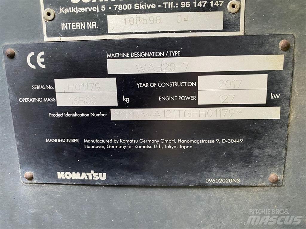 Komatsu WA320-7 ホイールローダー・タイヤショベル