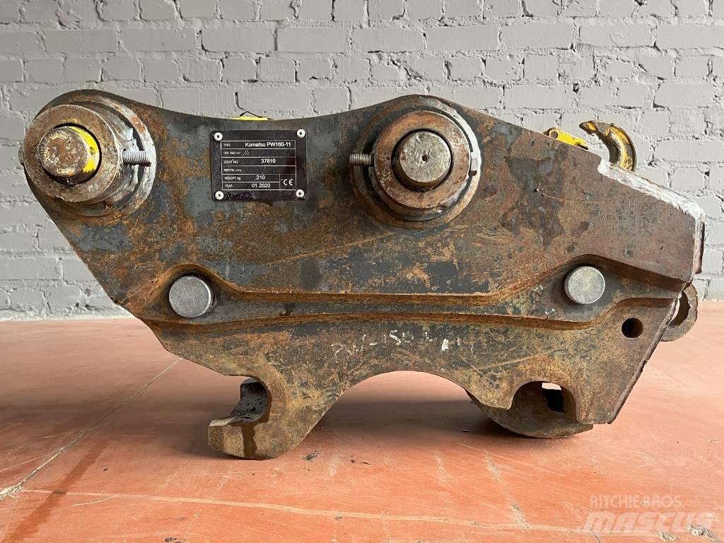 Komatsu PW160-11 クイックヒッチ