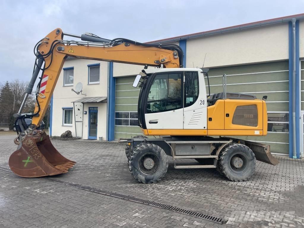 Liebherr A 918 ホイール式油圧ショベル（パワーショベル・ユンボ・バックホー）