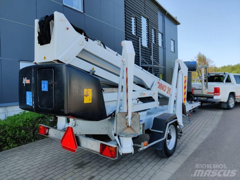 Dino 260 XTD Skylift 高所作業台付トレーラー